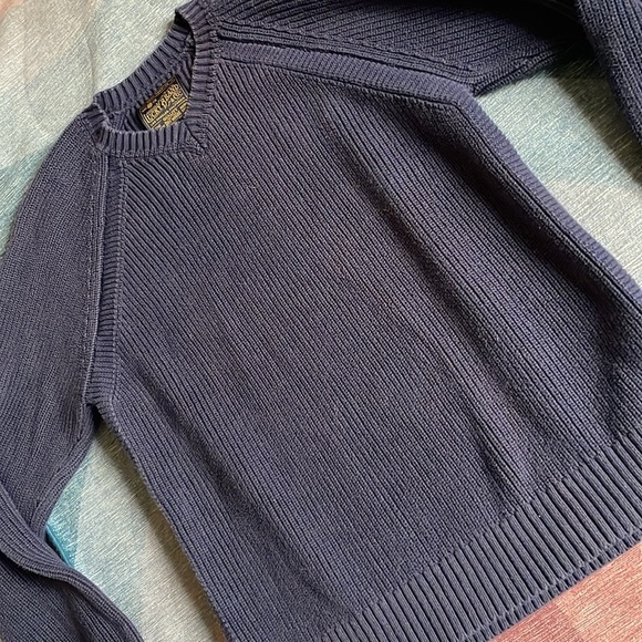 Lucky Brand Men's Navy Sweater - Picture 6 of 7